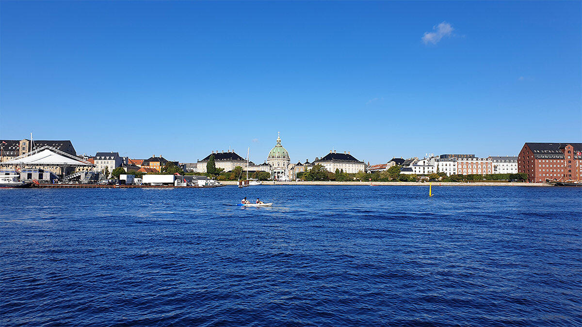 Copenhagen waterfront.