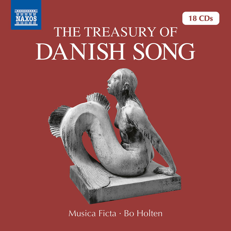 The Treasury of Danish Song - Musica Ficta & Bo Holten (front).