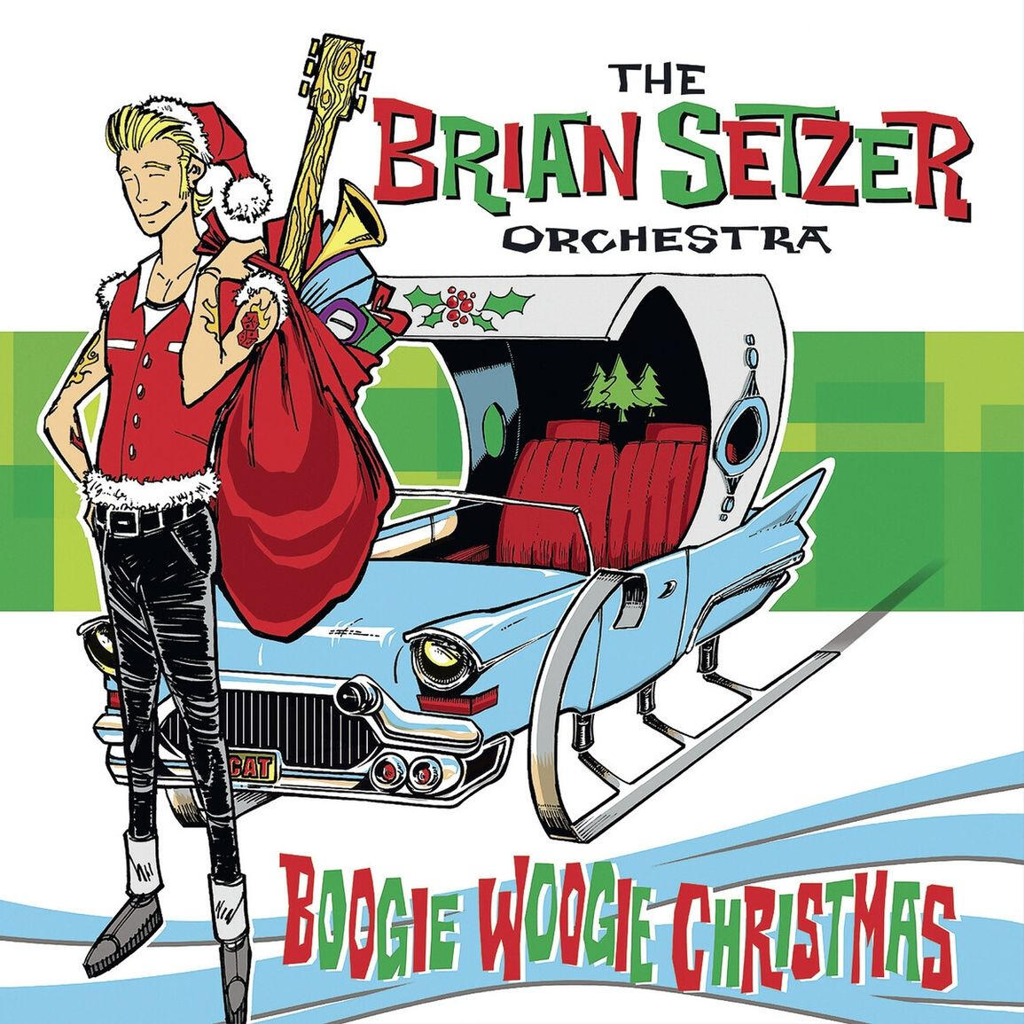 The Brian Setzer Orchestra. Boogie Woogie Christmas. Surfdog Records EU, 2002, 404 244 011-2.